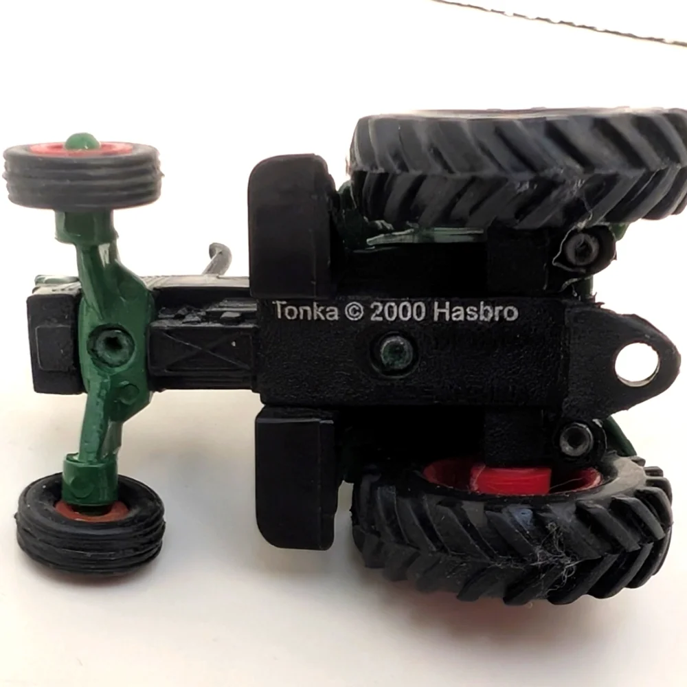 Vintage 2000 Tinka‎ Hasbro Farm Tractor Toy Green & Red